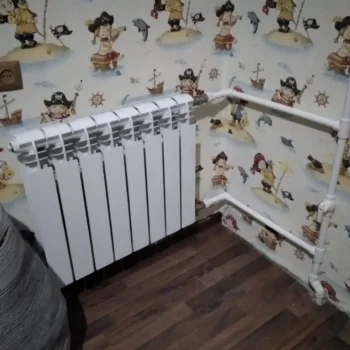 Замена батарей и стояка отопления